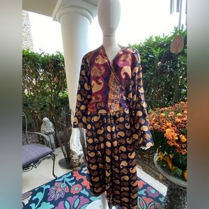 Kantha Bae Spellbound Kimono Silk Dress